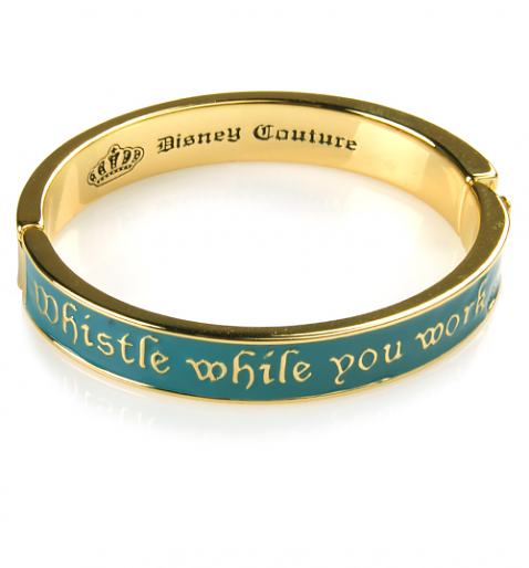 Turquoise Snow White Whistle While You Work Bangle from Disney Couture £34.00