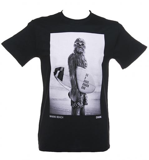 Men's Charcoal Star Wars Wookie Surfer T-Shirt from Chunk £27.99