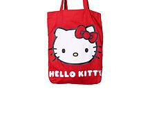 Classic Hello Kitty Red Canvas Tote Bag