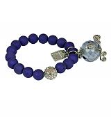 Silver Plated And Crystal Cinderella Carriage Pendant Bracelet from Disney Couture