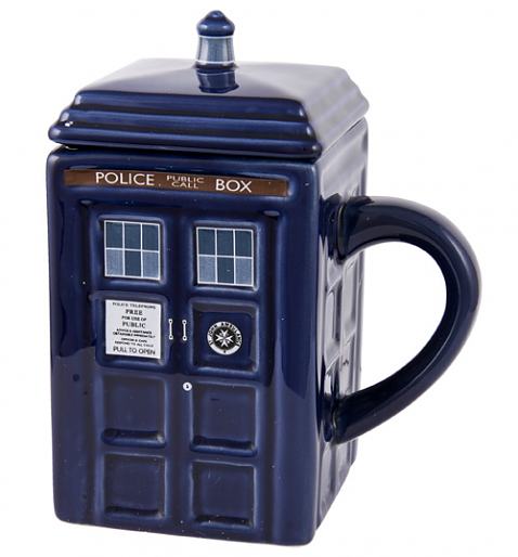 Doctor Who Tardis Mug With Lid