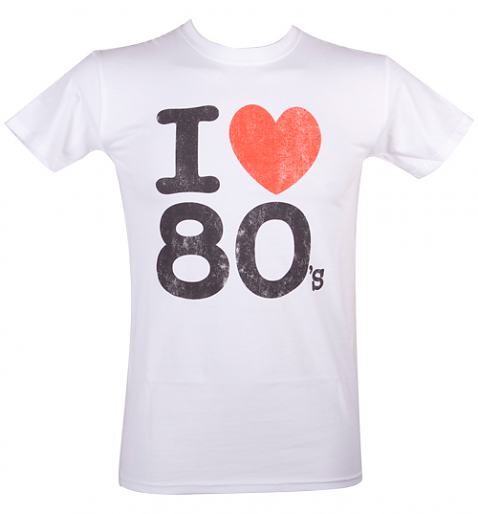 Men's I Heart The 80's T-Shirt from Fame and Fortune £20.00