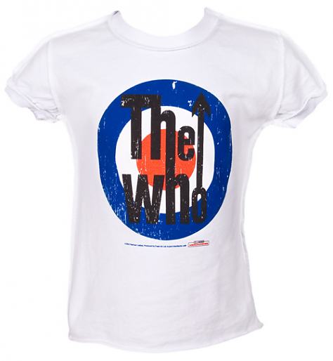 target logo images. Kids The Who Target Logo White T-Shirt from Amplified Kids