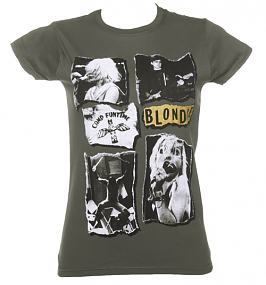 Ladies Blondie Photos T-Shirt