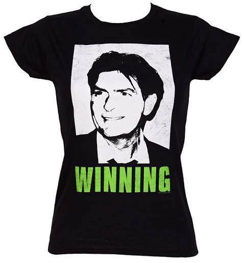 charlie sheen winning shirt. Ladies Charlie Sheen Winning
