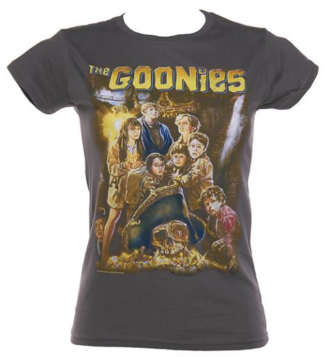 Ladies Goonies Movie Poster T-Shirt from TruffleShuffle £22.99