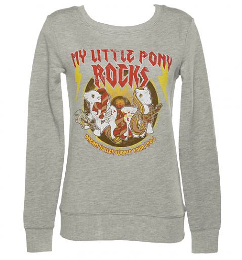 Ladies Grey My Little Pony Rocks Sweater from TruffleShuffle £29.99
