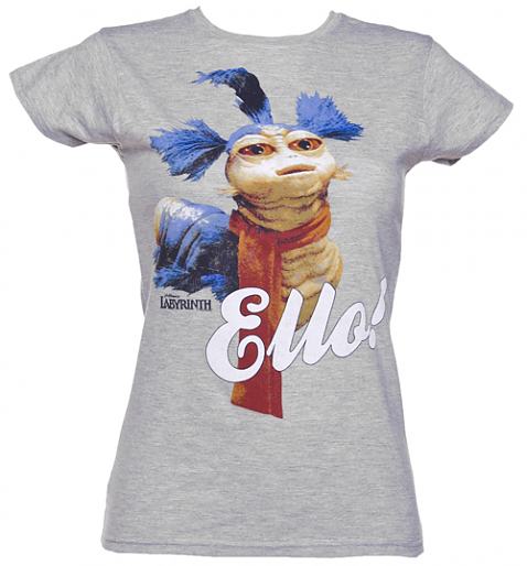 Ladies Grey Worm Ello Labyrinth T-Shirt