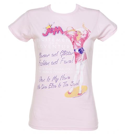 Ladies Jem And The Holograms Theme Tune T-Shirt from TruffleShuffle £20.00