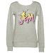 Ladies Jem and The Holograms Logo Sweater