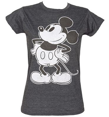 Ladies Mickey Mouse Black and Black And White Pin Up Cartoon. Ladies Mickey Mouse Black and