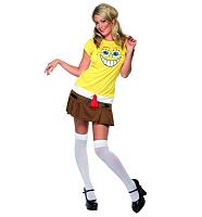Ladies SpongeBob Squarepants Fancy Dress Costume