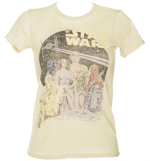 Ladies Star Wars Vintage Print Originals T-Shirt from Junk Food £27.99