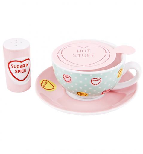 Love Hearts Cappuccino Set £14.99