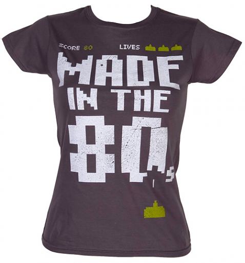 Ladies Made in The 80's Invaded T-Shirt