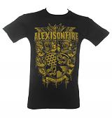 Men's Black Alexisonfire Crest T-Shirt