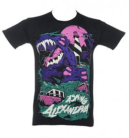 Men's Black Asking Alexandria Fly T-Shirt