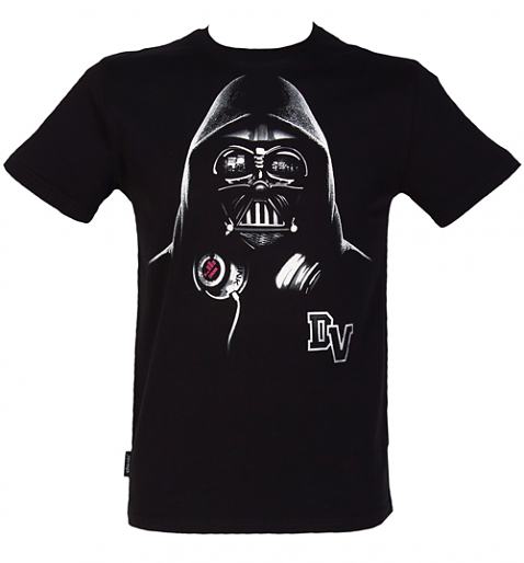 Men's Black Street Vader T-Shirt from Chunk - £27.99