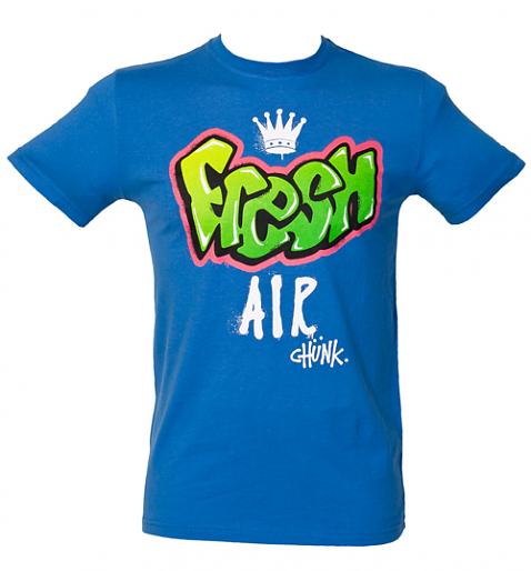 Men's Blue Fresh Air T-Shirt from Chunk - £27.99