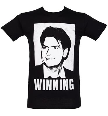 charlie sheen winning t shirt. Men#39;s Charlie Sheen Winning T-