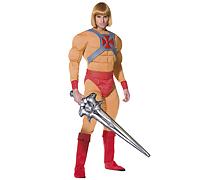 Men's He-Man Fancy Dress Costume