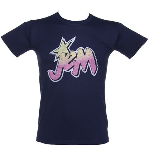 Men's Jem and The Holograms Logo T-Shirt from TruffleShuffle £20.00