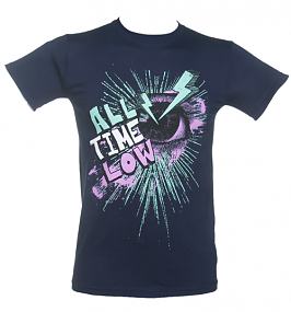 Men's Navy All Time Low Eye T-Shirt
