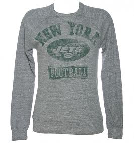 Men's New York Jets NFL Grey Pullover from Junk Food