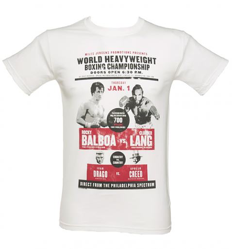 Men's Rocky Balboa vs Clubber Lang T-Shirt