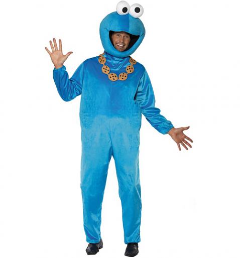 Men's Sesame Street Cookie Monster Fancy Dress Costume £41.99