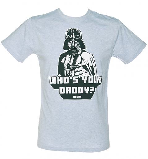 Men's Sky Blue Star Wars Who's Your Daddy T-Shirt from Chunk £27.99 +FREE P&P