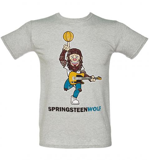 Men's Springsteen Wolf T-Shirt from Popmash £18.99