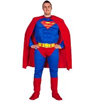 Men's Superman Fancy Dress Costume