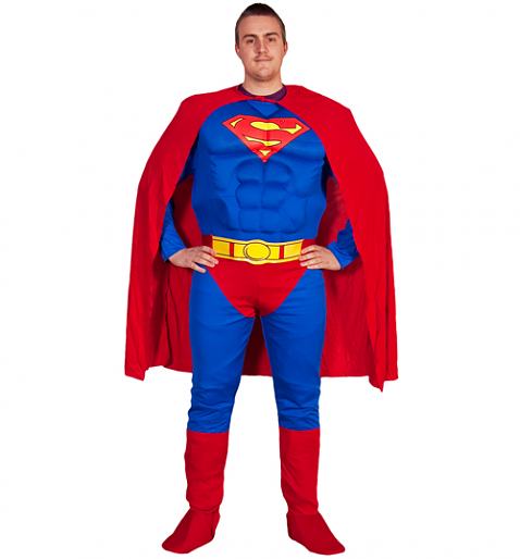 Men's Superman Fancy Dress Costume £36.00