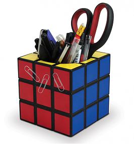 Rubik's Cube Desk Tidy