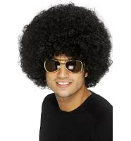Seventies Funky Black Afro Wig