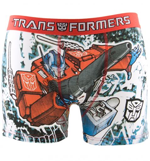 Vintage Print Optimus Prime Transformers Boxer Shorts £8.99