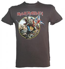 Men's Iron Maiden Trooper T-Shirt from Amplified Vintage