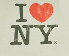 Ladies Sugar White I Love NY T-Shirt from Junk Food